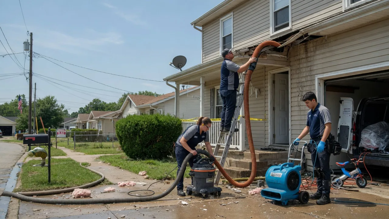Water Damage Restoration in Central Village, CT near me